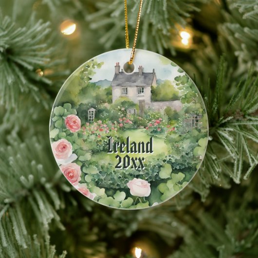 Irland Keramik Ornament (Baum)