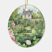 Irland Keramik Ornament (Links)