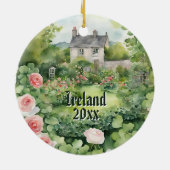 Irland Keramik Ornament (Hinten)