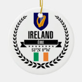 Irland Keramik Ornament (Vorne)