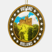 Irland Keramik Ornament (Links)