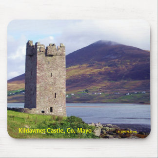 Irland: Kildawnet Schloss Mousepad