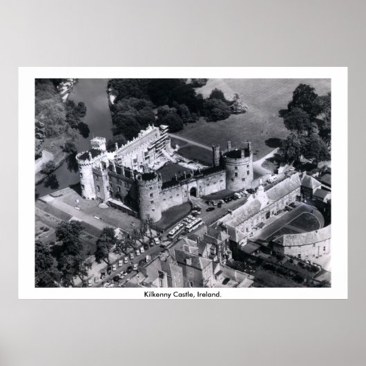 Irland, Kilkenny Castle, River Nore Poster (Vorne)