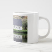 Irland, Kirche, Steinmauer, See, Fotografie Jumbo-Tasse (Rechts)