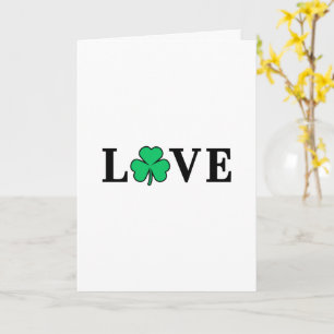 IRLAND KLEE Shamrock Allzweckdecke Karte