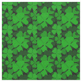 Irland Kleeblatt, 4 Blatt Klee, Irisgrün Stoff (Nahaufnahme)