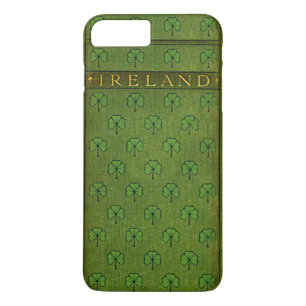 Irland-Kleeblatt-alter Bucheinband Case-Mate iPhone Hülle
