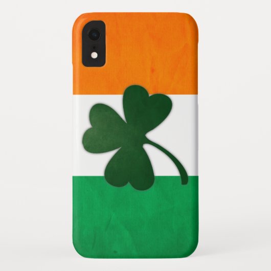 Irland-Kleeblatt Case-Mate iPhone Hülle (Rückseite)