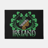 IRLAND-KLEEBLATT FUßMATTE (Vorderseite)