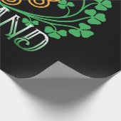 IRLAND-KLEEBLATT GESCHENKPAPIER (Ecke)