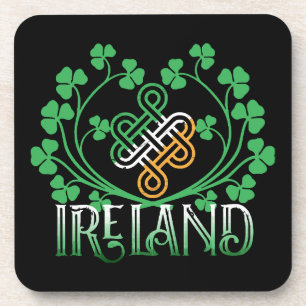 IRLAND-KLEEBLATT GETRÄNKEUNTERSETZER