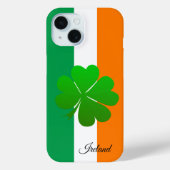 Irland & Kleeblatt, irische Flagge, Mode / Sport Case-Mate iPhone Hülle (Rückseite)