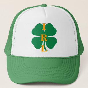 Irland Kleeblatt IRL Truckerkappe