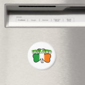 Irland Kleeblatt Magnet (In Situ (Geschirrspüler))