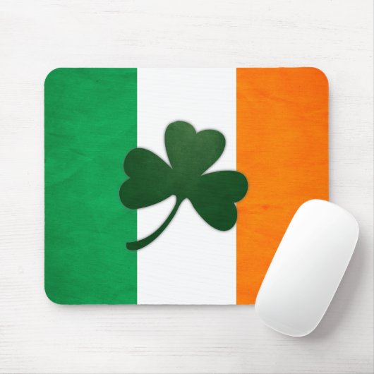 Irland-Kleeblatt Mousepad (Mit Mouse)