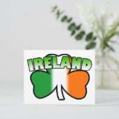 Irland Kleeblatt Postcard Postkarte (Stehend Vorderseite)