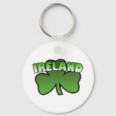 Irland Kleeblatt Schlüsselanhänger (Vorderseite)