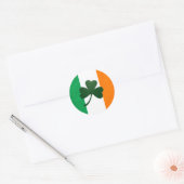 Irland Kleeblatt Sticker (Umschlag)