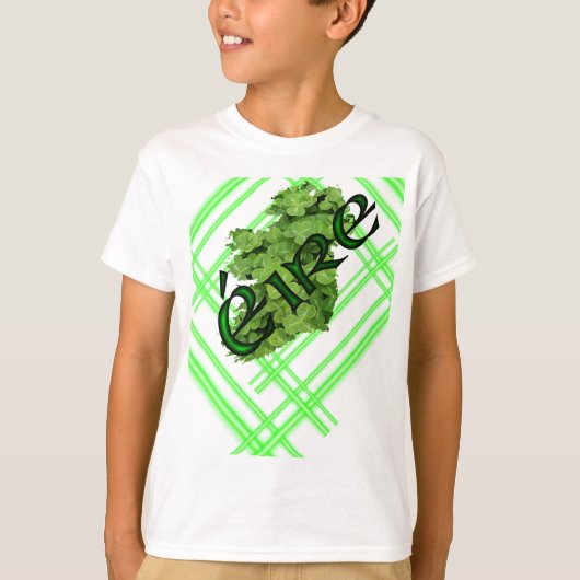 Irland Kleeblatt Stripes /2 von Kenneth Yoncich T-Shirt (Vorderseite)