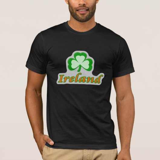 Irland-Kleeblatt-T - Shirt (Vorderseite)