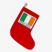 Irland Kleiner Weihnachtsstrumpf (Vorderansicht (hängend))