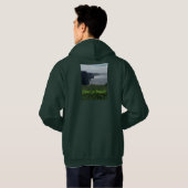 Irland-Klippen Moher des irischen Hoodie (Schwarz voll)