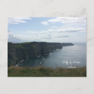 Irland Klippen von Moher Postkarte