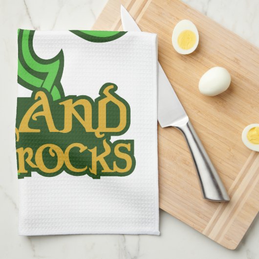 Irland Küchentücher (Viertel Falte)