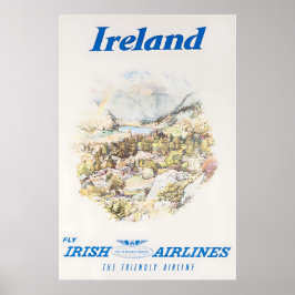 Irland Kunst Reiseplakat Irischer Druck Poster