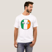 Irland-Land-Ball T-Shirt (Vorne ganz)