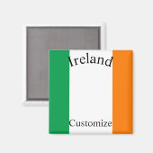 Irland Landesflagge Thunder_Cove Magnet (Vorderseite/Rückseite)