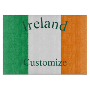 Irland Landesflagge Thunder_Cove Schneidebrett