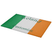 Irland Landesflagge Thunder_Cove Schneidebrett (Ecke)