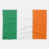 Irland-Landesflaggetuch Geschirrtuch (Horizontal)