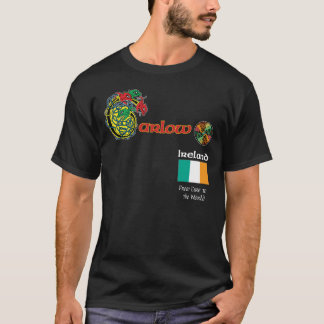 Irland-Landkreis Carlow Dunkelheits-T-Shirt T-Shirt