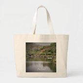 Irland, Landkreis Cork, Lake, Swans, Fotografie Jumbo Stoffbeutel (Vorne)