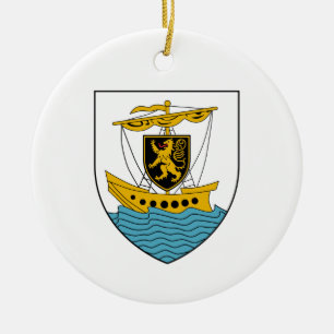 Irland Landkreis Galway Weihnachtsschmuck