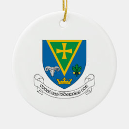 Irland Landkreis Roscommon Weihnachtsdekoration Keramik Ornament