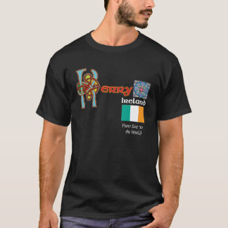 Irland-Landkreiskerry-Dunkelheits-T-Shirt T-Shirt