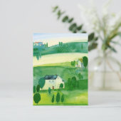 Irland-Landschaft Postkarte (Stehend Vorderseite)