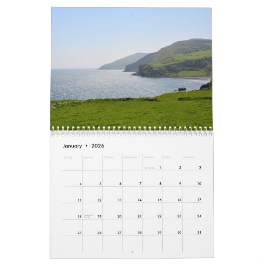 Irland Landschaften jedes Jahr Brauch Kalender (Jan 2026)