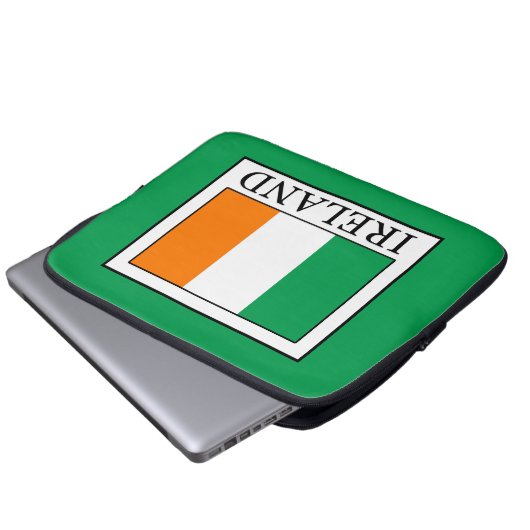 Irland Laptopschutzhülle (Vorne Knopf)