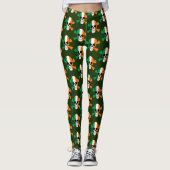 Irland - Leggings mit Flaggenschädel und Kreuzknoc (Vorderseite)