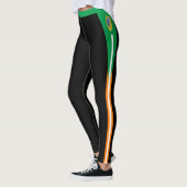Irland Leggings, patriotisch, irische Flagge Leggings (Links)