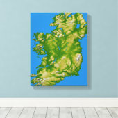 Irland Leinwanddruck (Insitu (Holzboden))