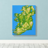 Irland Leinwanddruck (Insitu (Holzboden))