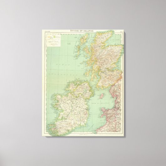 Irland Leinwanddruck (Vorderseite)