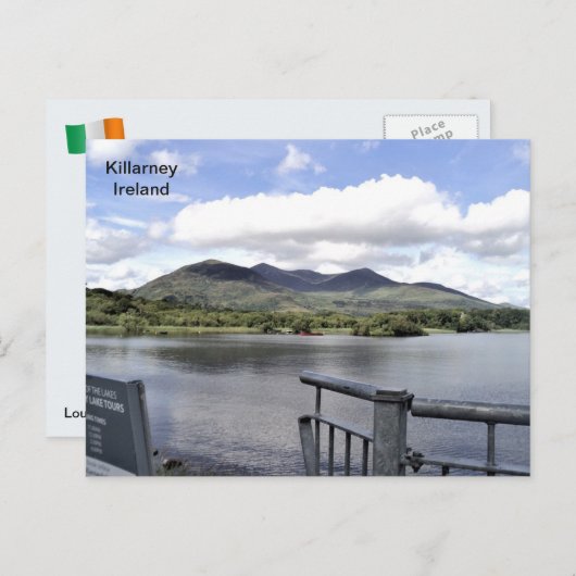 Irland, Lough Leane, Killarney, Grafschaft Kerry Postkarte (Vorne/Hinten)