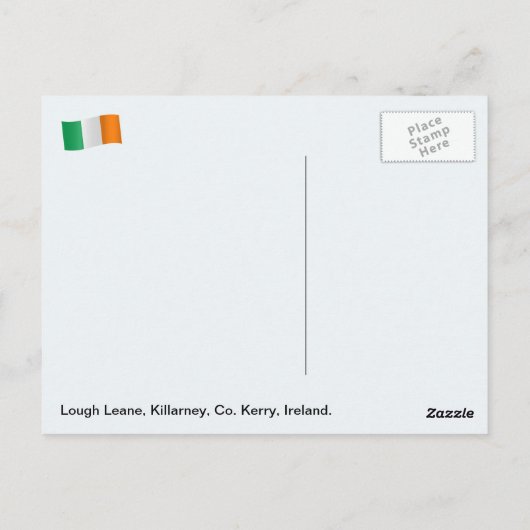 Irland, Lough Leane, Killarney, Grafschaft Kerry ( Postkarte (Rückseite)