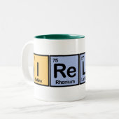 Irland machte von den Elementen Zweifarbige Tasse (Vorderseite Links)